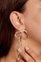 Heliophilia Silver Pendientes de Metal Dorados